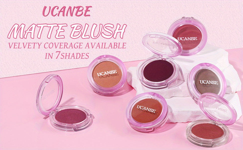 Matte Cream-To-Powder Blush Makeup Palette