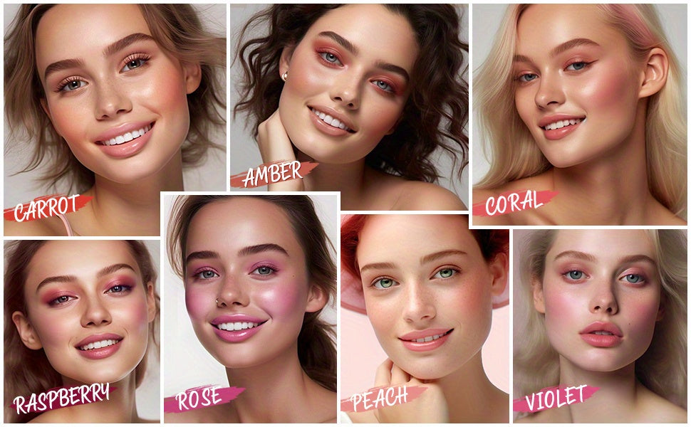Matte Cream-To-Powder Blush Makeup Palette