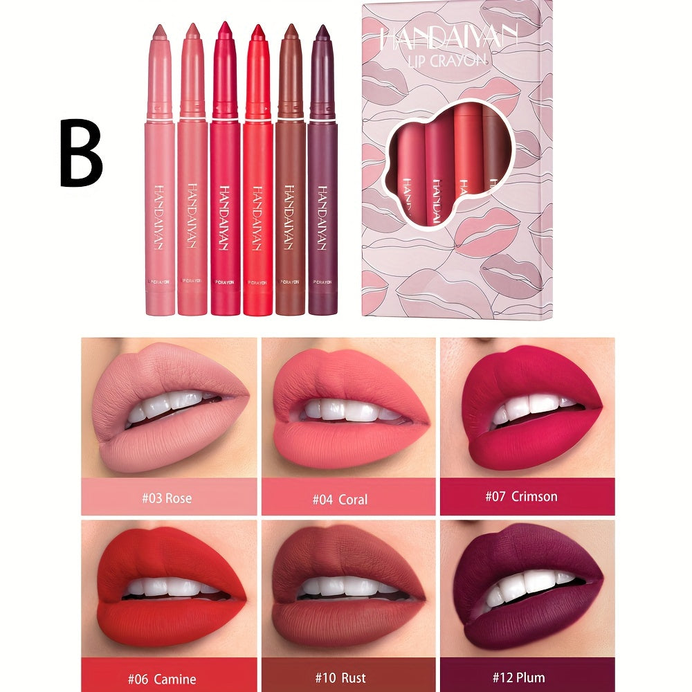 Matte Liquid Lipstick Lip Liner Pens Set