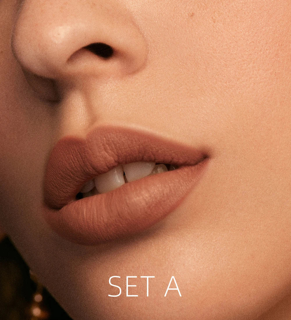 6 pcs /set matte lipstick