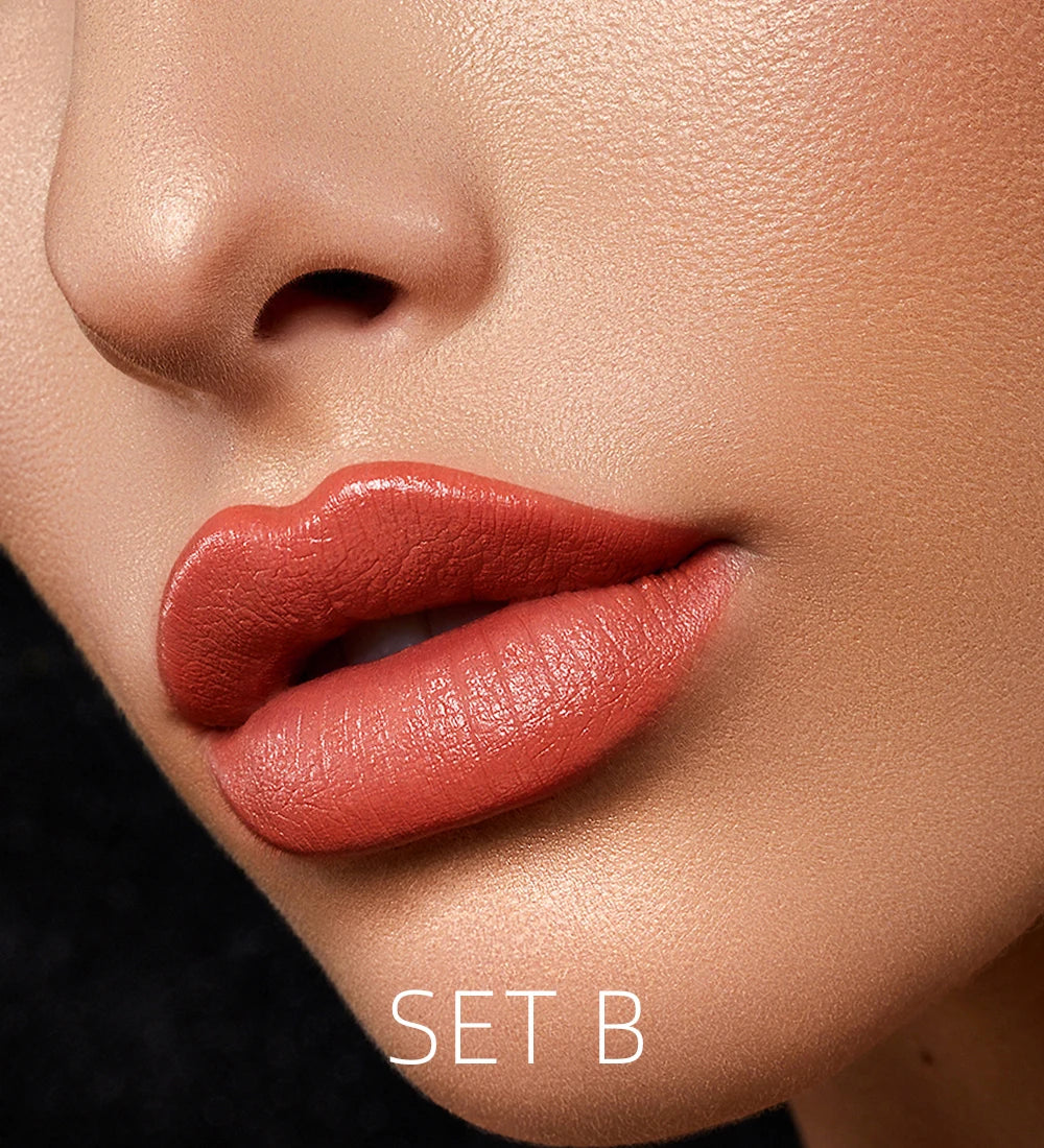 6 pcs /set matte lipstick