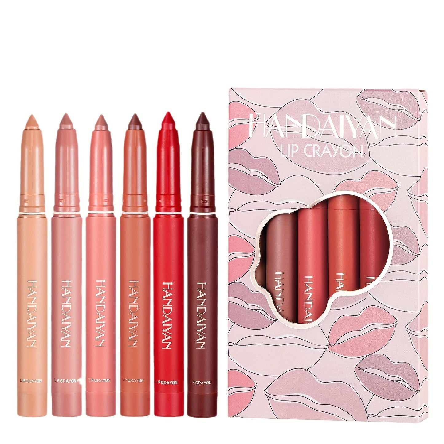 Matte Liquid Lipstick Lip Liner Pens Set