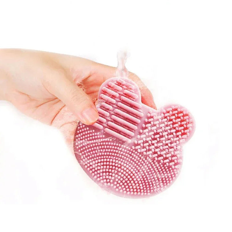 Dual-Sided Makeup Brush Cleaner Tool
